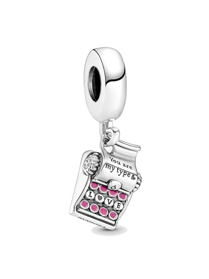 Pink Series Style Alloy Beads