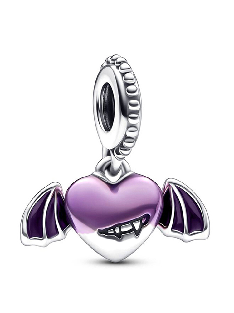 Purple Series Style Alloy Beads