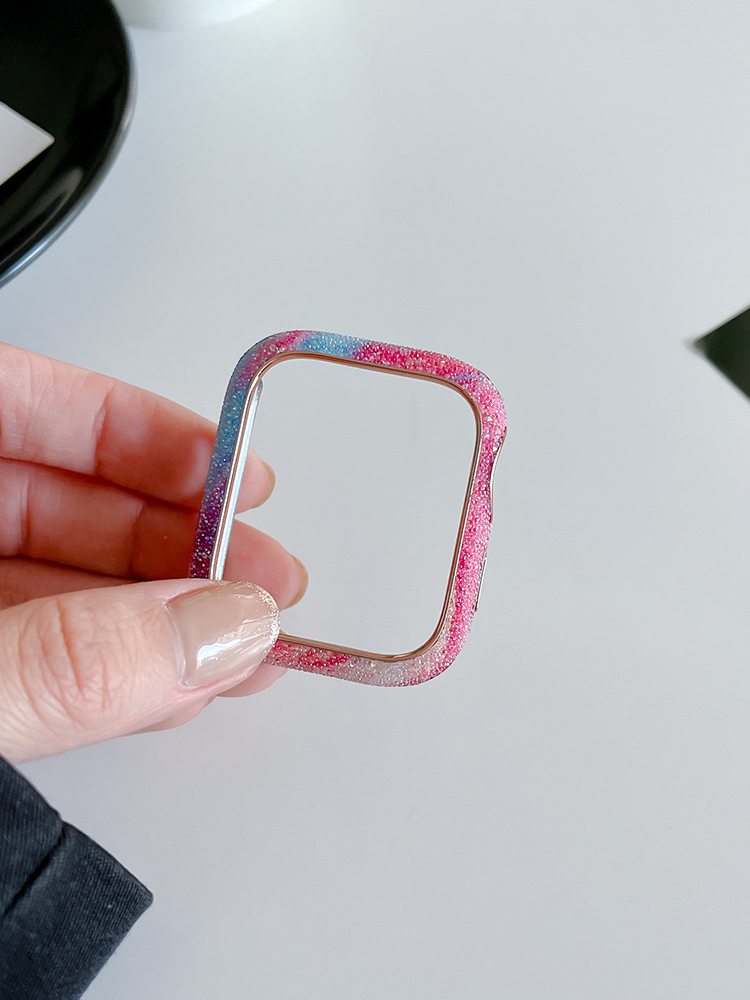 Colorful Glitter Rhinestones PVC Protective Case