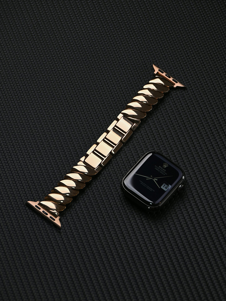 Twist Shape Stainless Steel Band