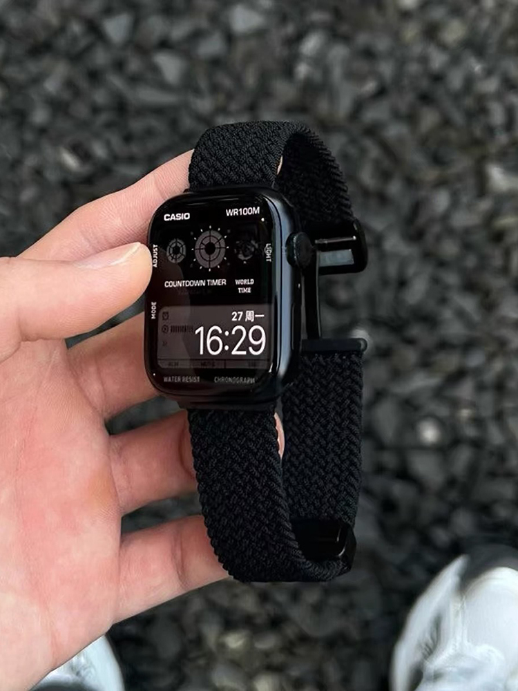 Magnetic Elasticity Nylon Apple Watch Band - Tatanband