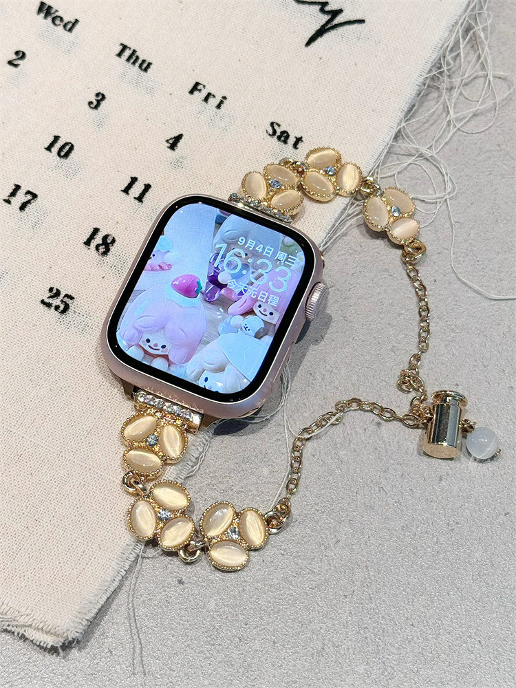 Opal Bracelet Stainless Steel Band