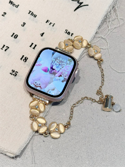 Opal Bracelet Stainless Steel Band