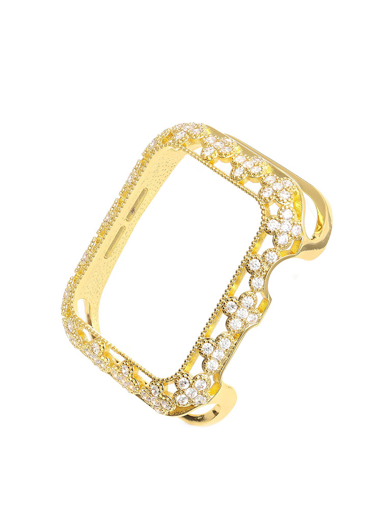 Clover Diamond Metal Protective Case