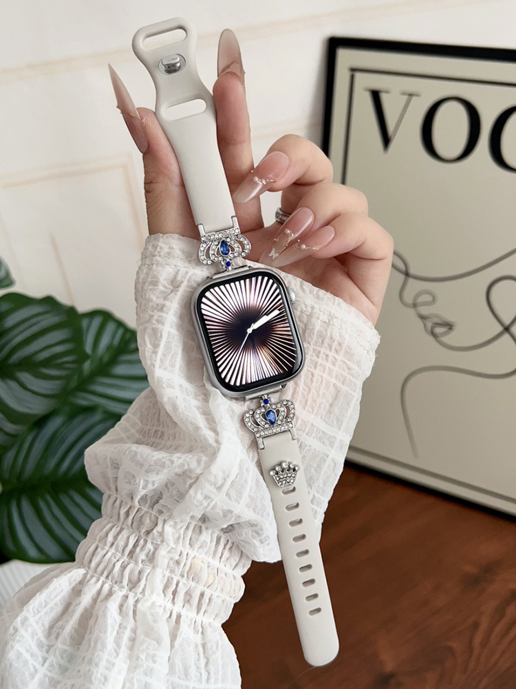 Queen Crown Silicone Band