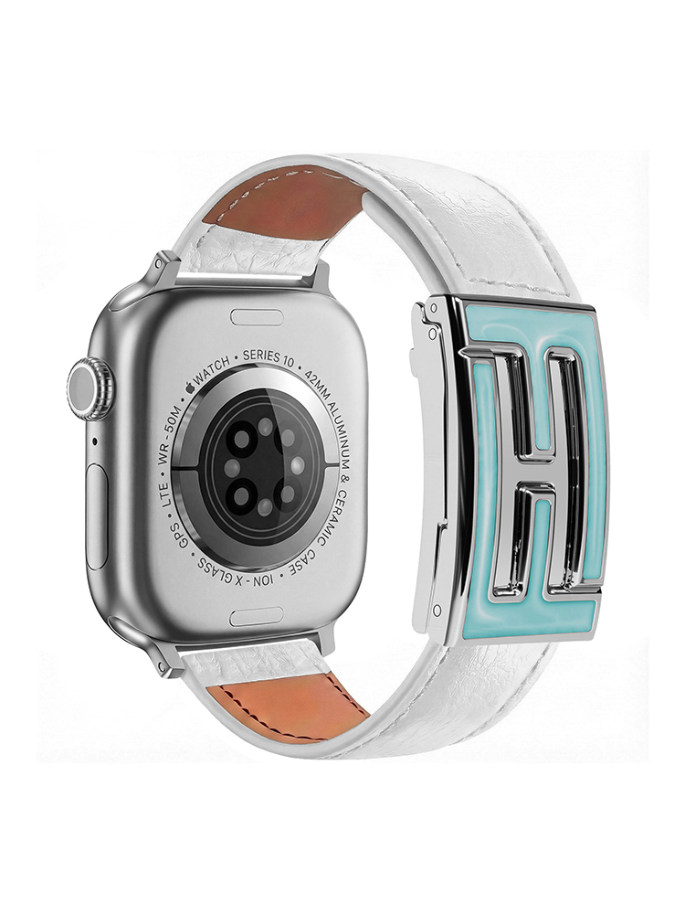 FF Magnetic Buckle Leather Band for Apple Watch