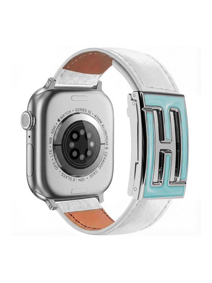 FF Magnetic Buckle Leather Band for Apple Watch