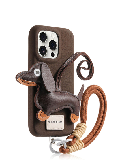 Dachshund Wrist Strap Case