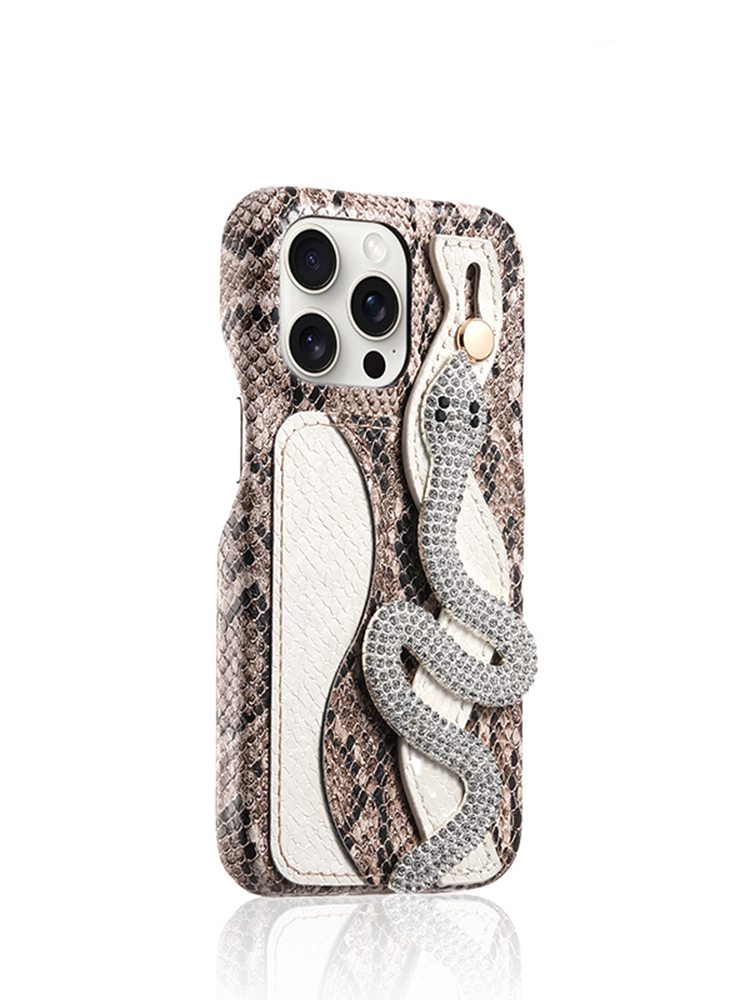 Snake Wrist Strap Stand iPhone Case - Tatanband