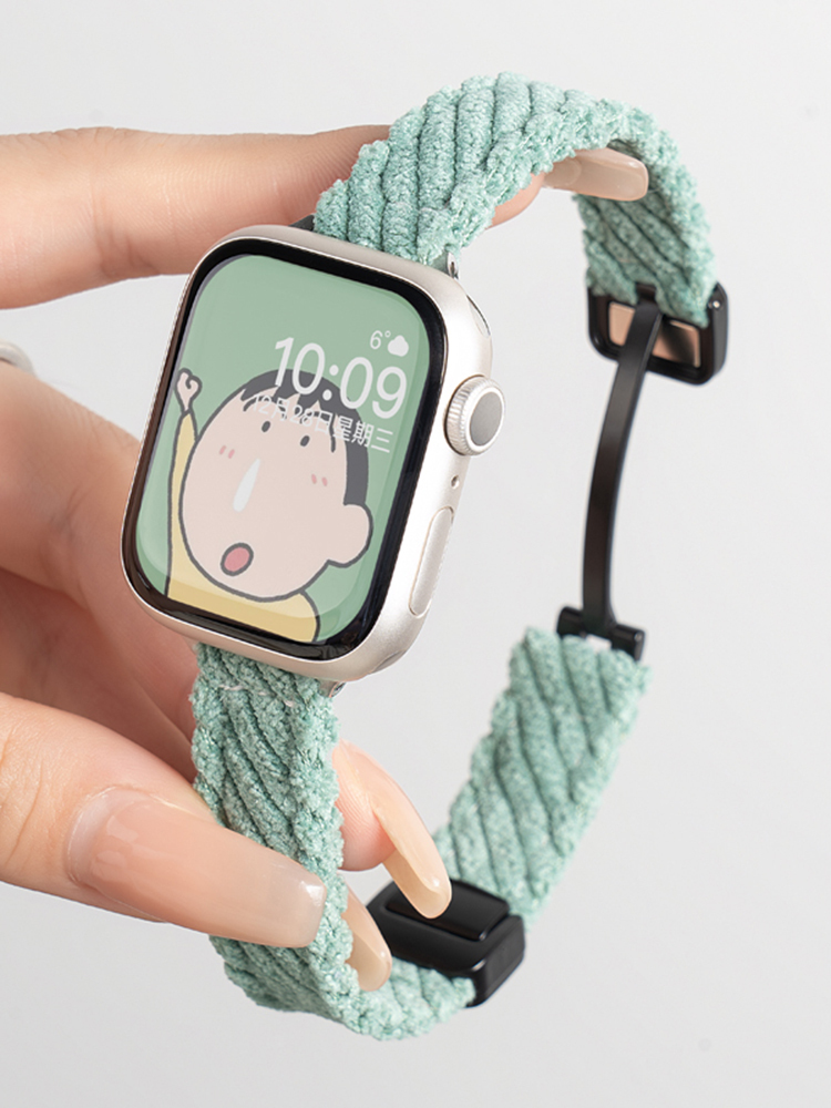 Magnetic Buckle Corduroy Band