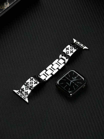 Retro Pattern Bracelet Stainless Steel Band for Man