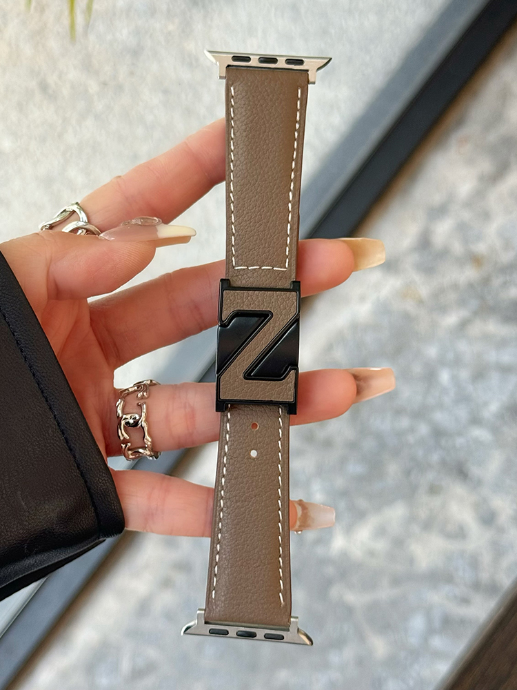 Z Letter Magnetic Leather Band