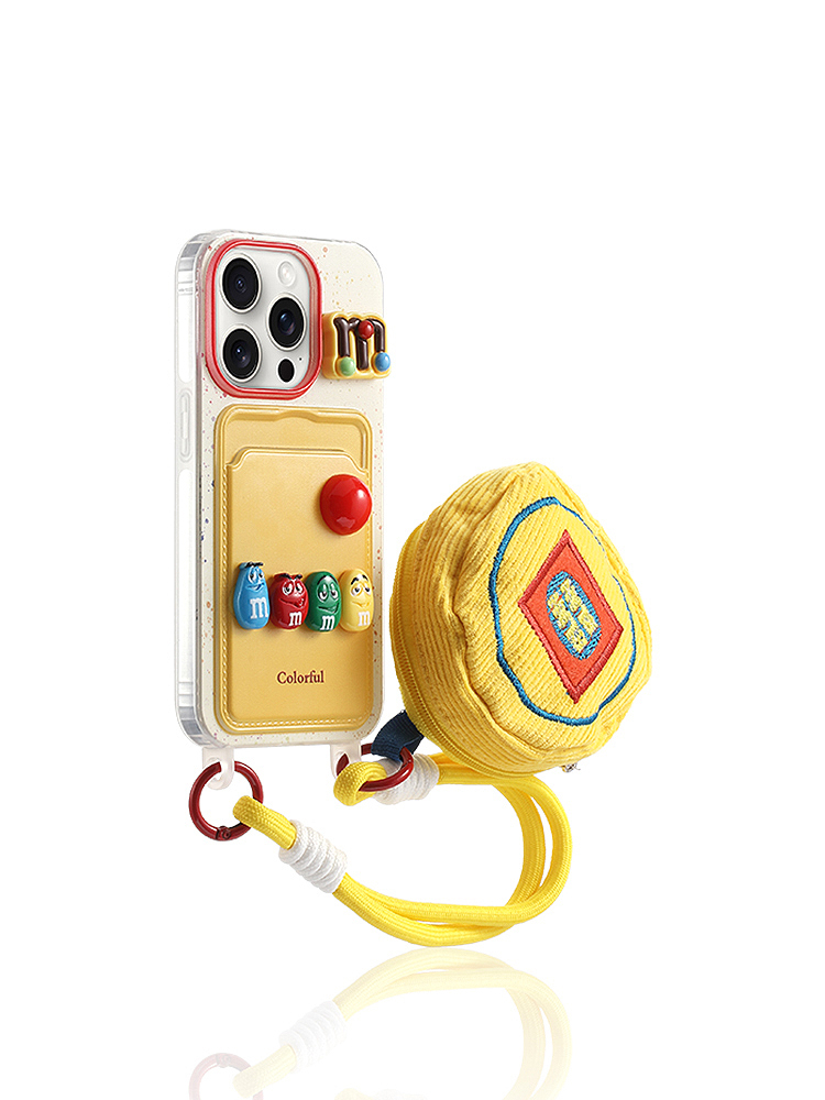 Rainbow Chocolate Bean Card Holder Case