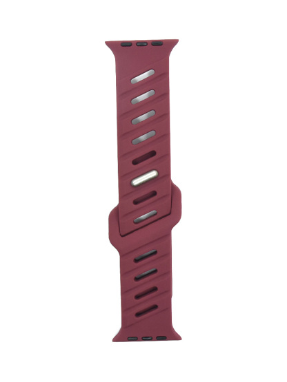 Slanted Hole Breathable Sports Silicone Band