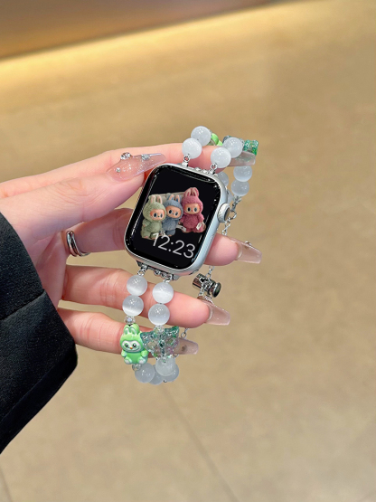 LaBuBu Double Row Opal Band