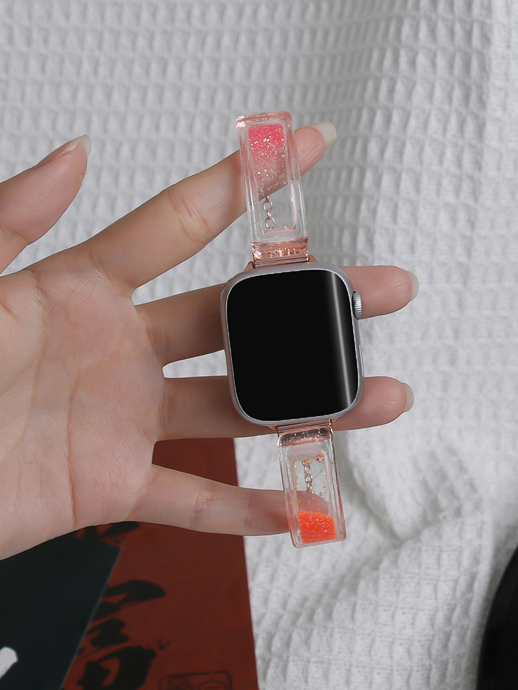 Transparent Quicksand Resin Band