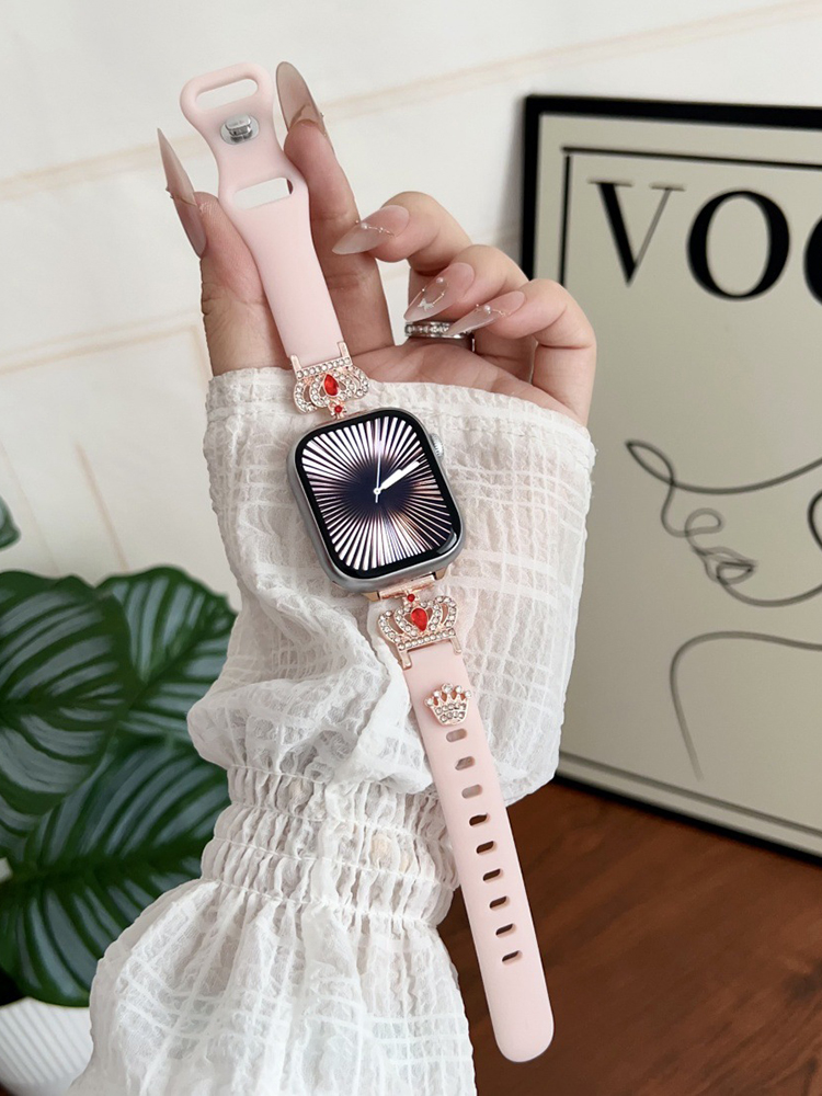 Queen Crown Silicone Band