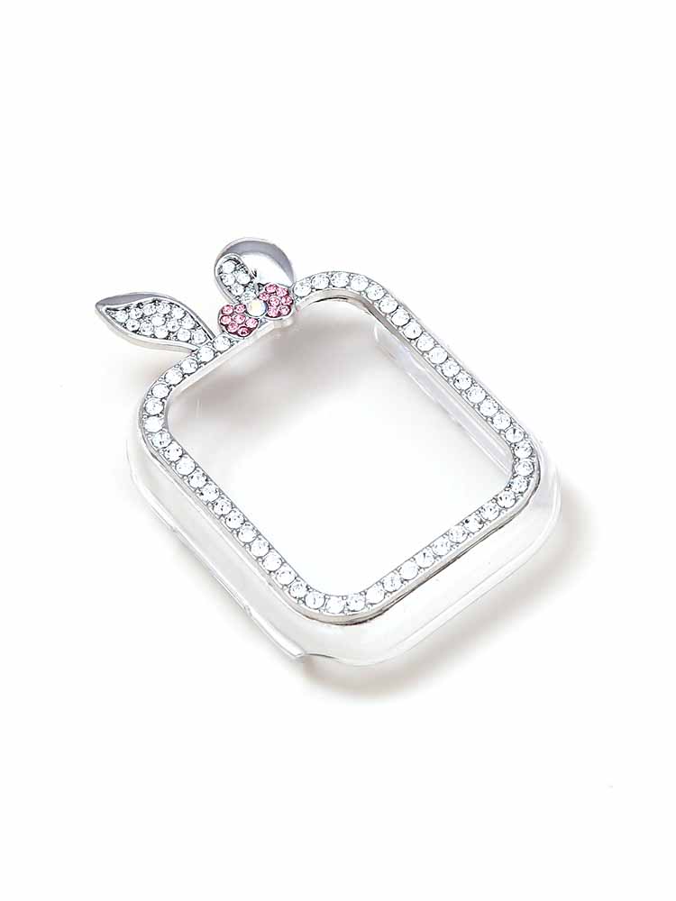 Diamond-encrusted Rabbit PVC Protective Case