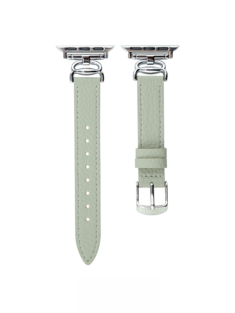 Crab Buckle Leather Band for Apple Watch