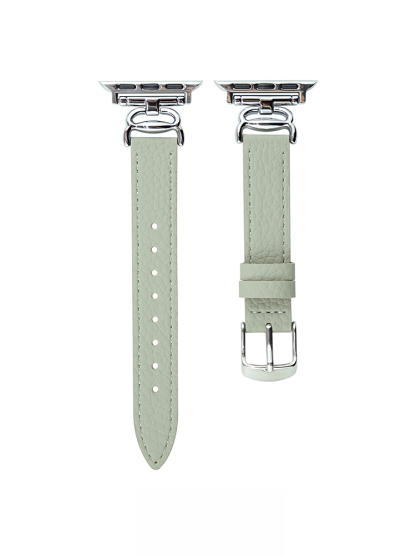 Crab Buckle Leather Band for Apple Watch