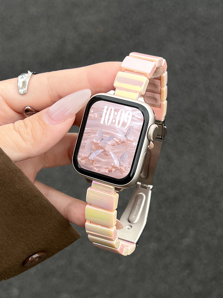 Iridescent Laser Acrylic Band for Apple Watch