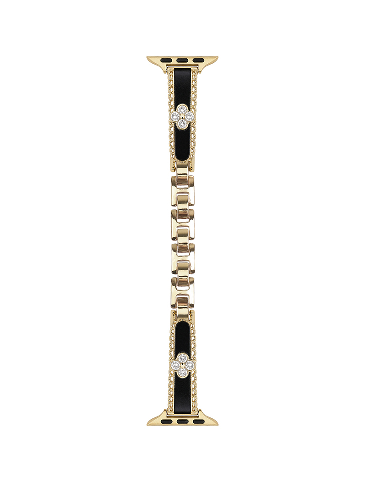 Lace-edged Four-leaf Clover Metal Band for Apple Watch