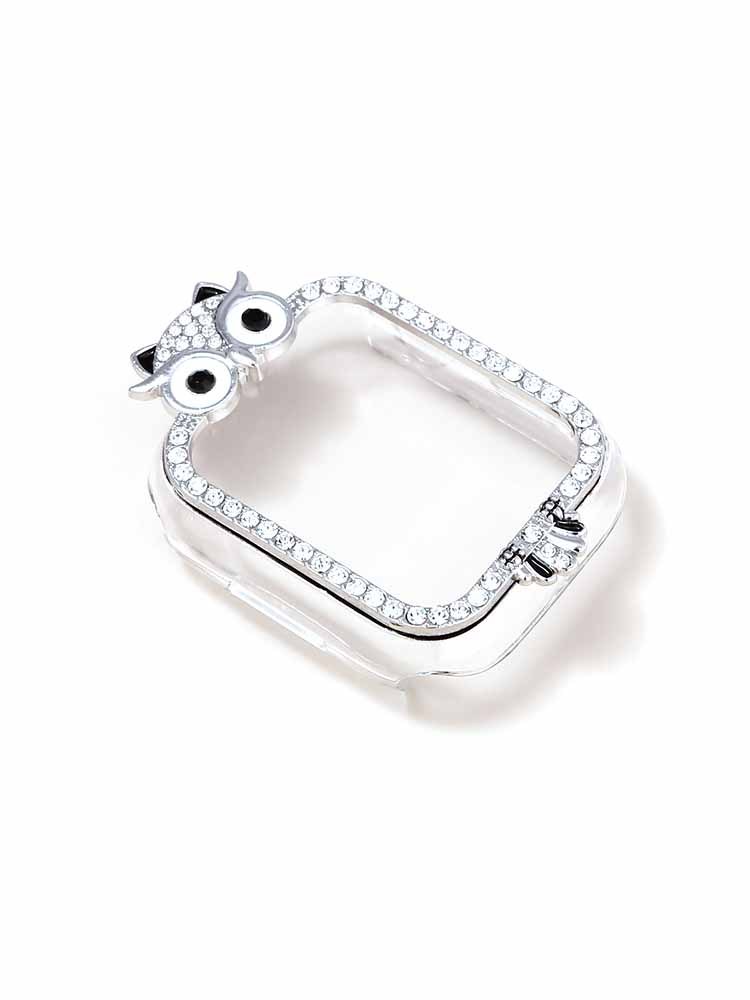 Diamond-encrusted Owl PVC Apple Watch Protective Case - Tatanband