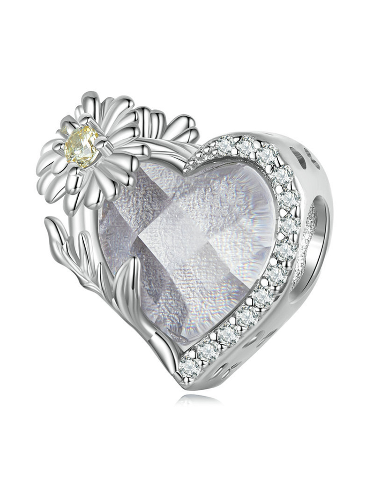 Birthday Flowers and Love Birthstones Birthstone 925 Sterling Silver B