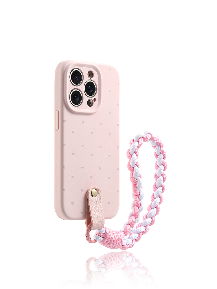 Love Candy Color Wrist Strap Case