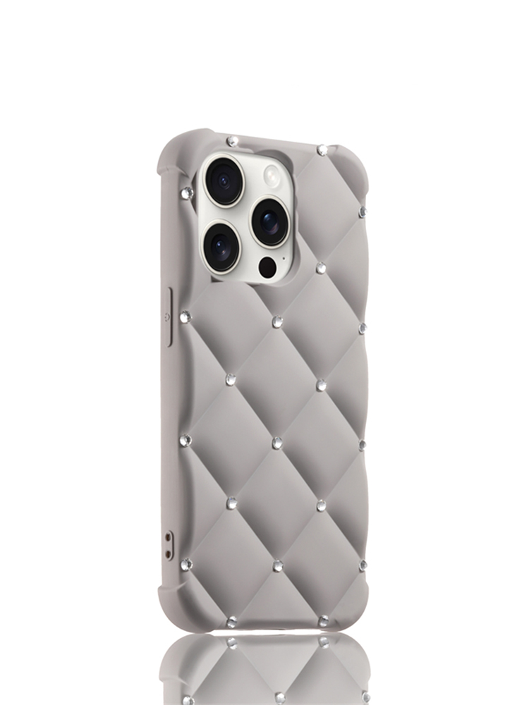 Rhinestone Diamond Textured Case