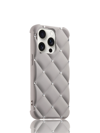 Rhinestone Diamond Textured Case