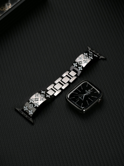 Retro Pattern Bracelet Stainless Steel Band for Man