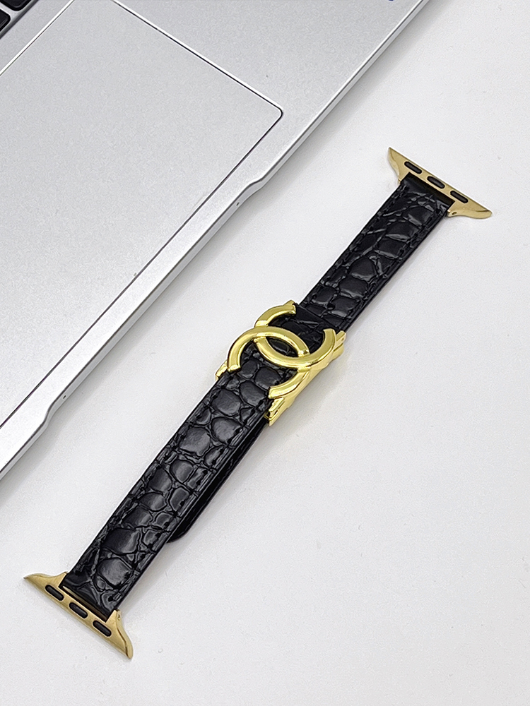 Double C Magnetic Magnetic Leather Band