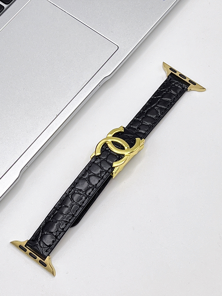 Double C Magnetic Magnetic Leather Band