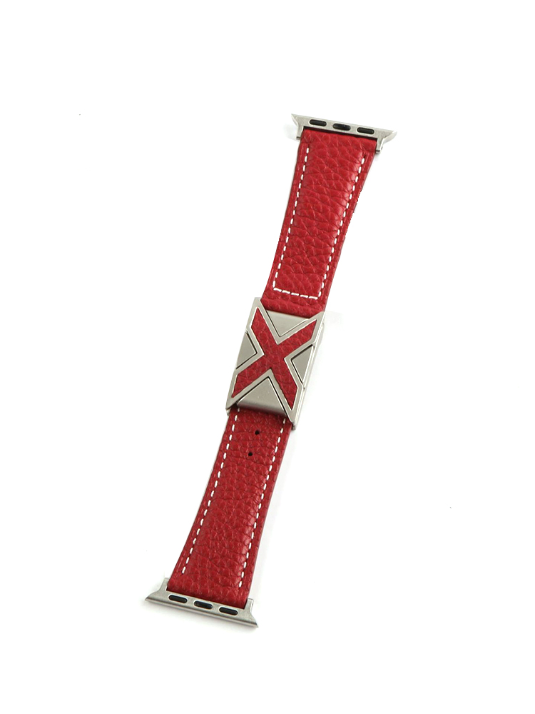 X Letter Magnetic Leather Apple Watch Band - Tatanband