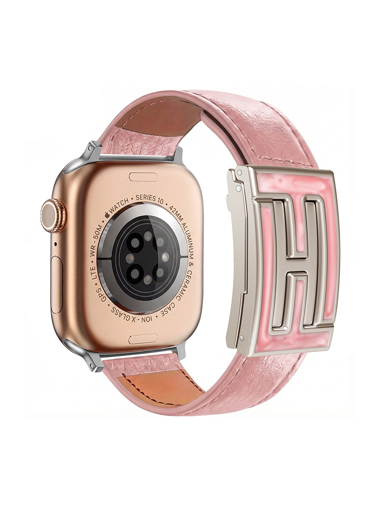 FF Magnetic Buckle Leather Band for Apple Watch