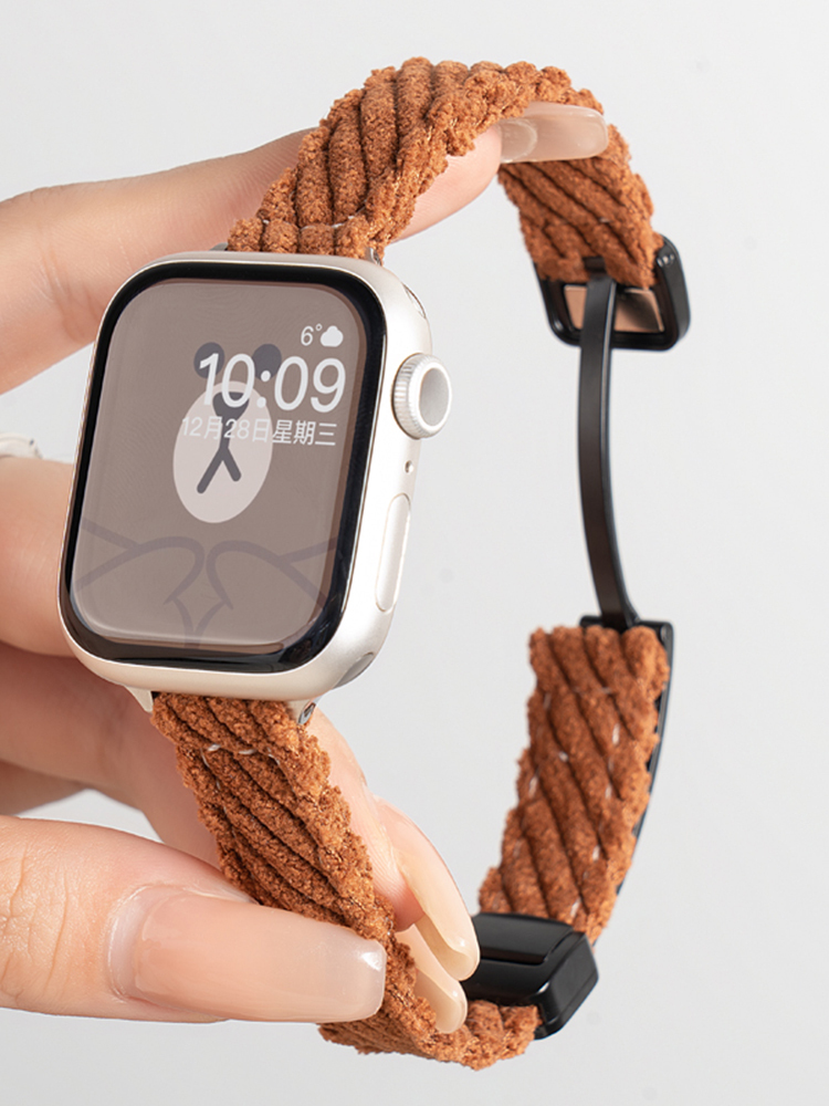 Magnetic Buckle Corduroy Band