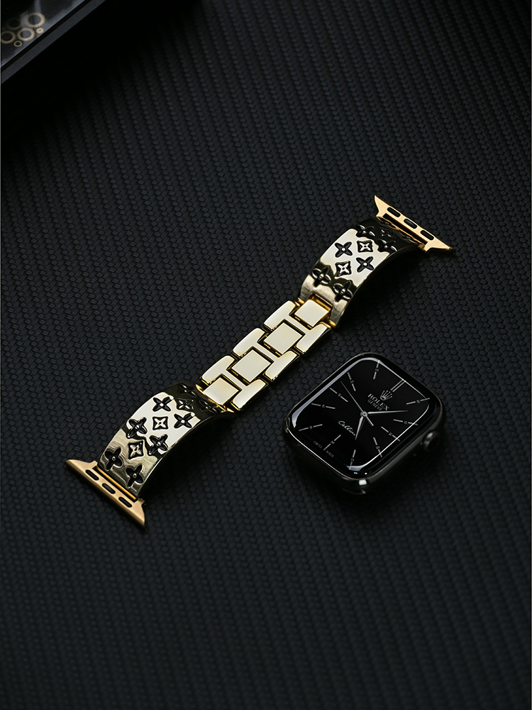 Retro Pattern Bracelet Stainless Steel Band for Man