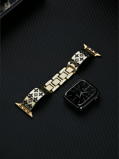 Retro Pattern Bracelet Stainless Steel Band for Man