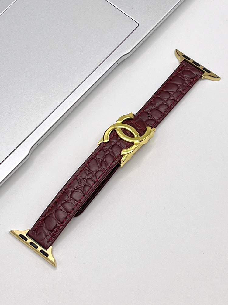 Double C Magnetic Magnetic Leather Band