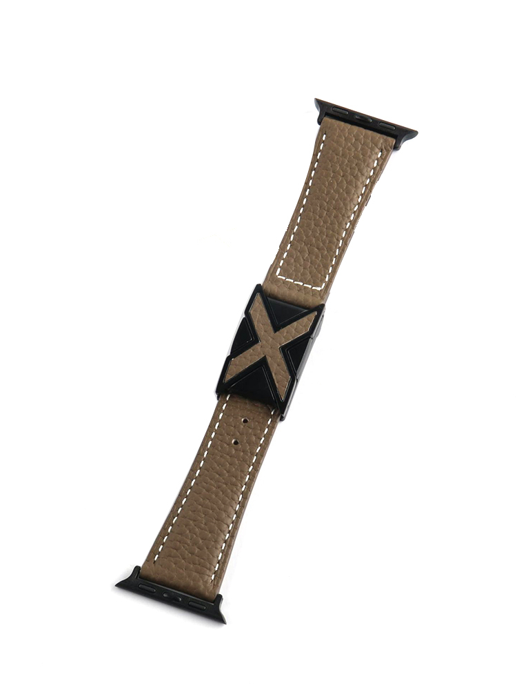 X Letter Magnetic Leather Band