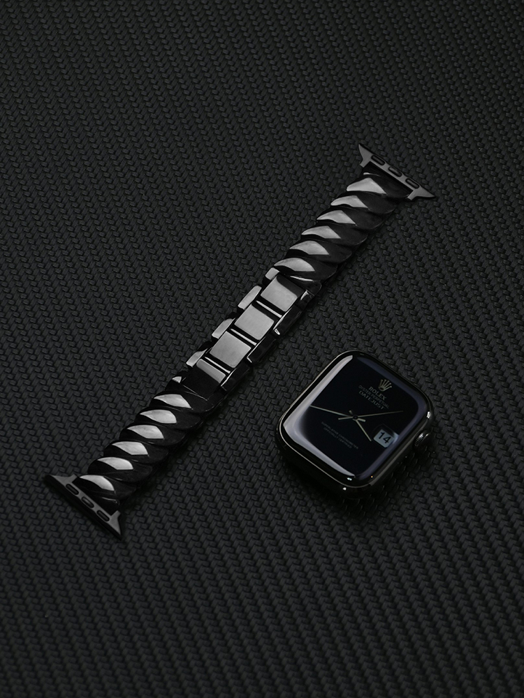 Twist Shape Stainless Steel Band