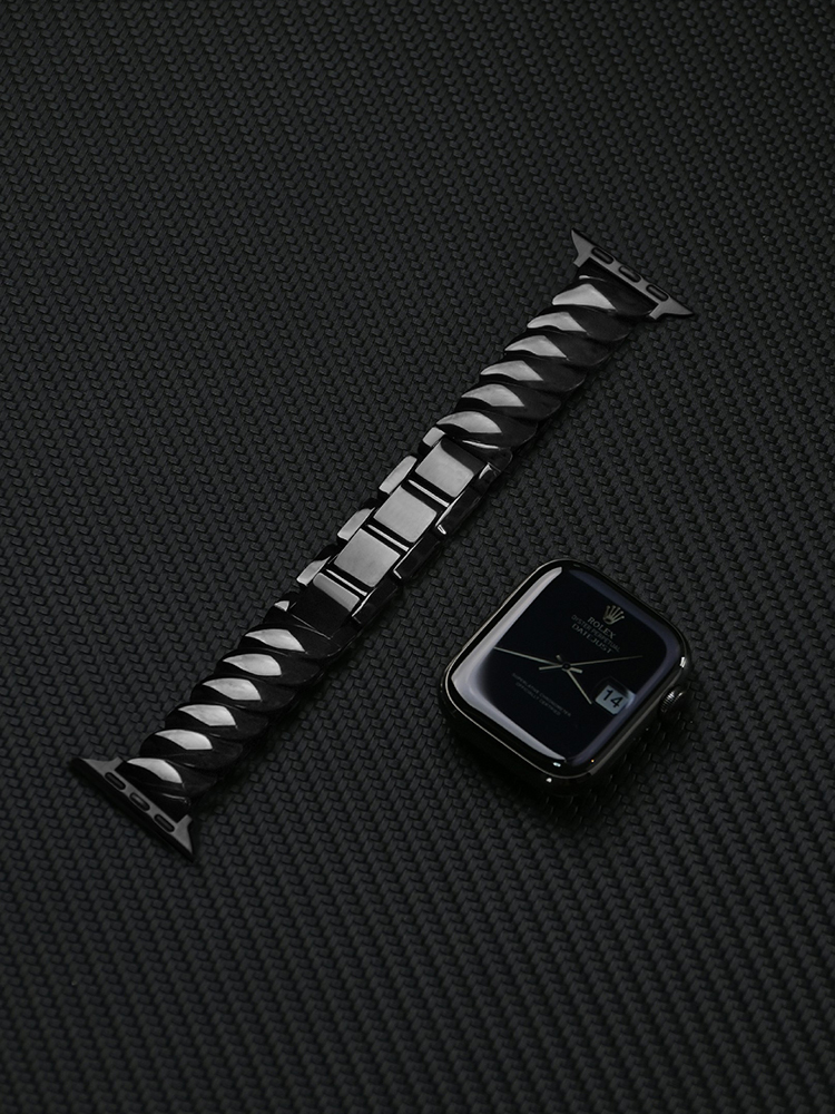 Twist Shape Stainless Steel Band