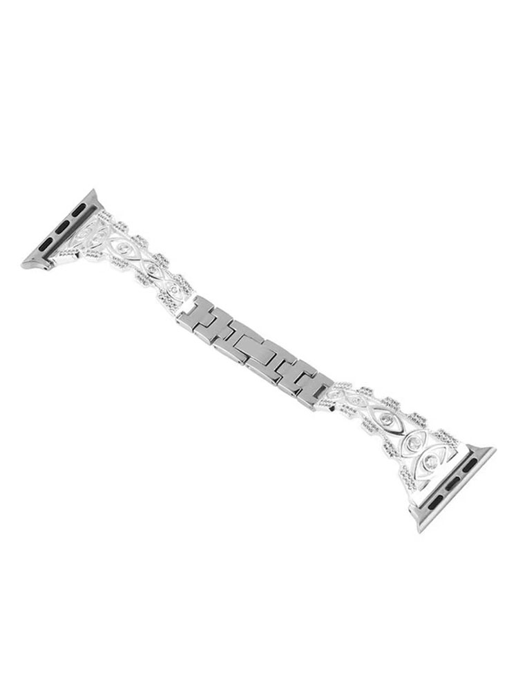 Eye Hollow Diamond Metal Apple Watch Band - Tatanband