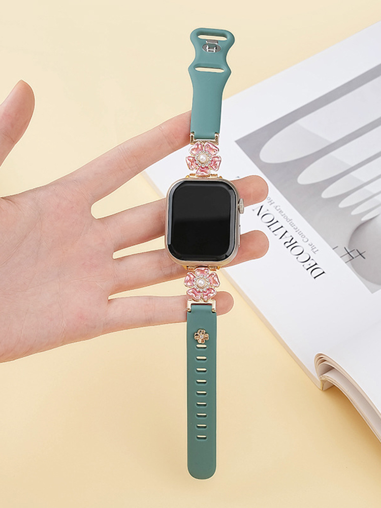 Cherry Blossoms Silicone Band