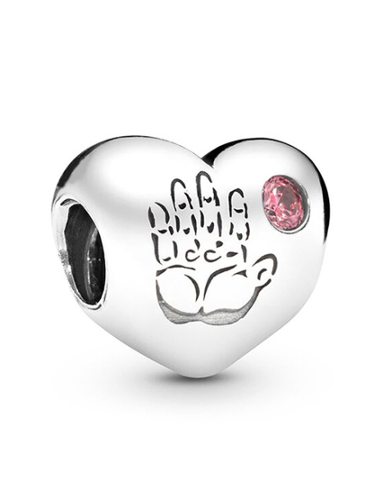 Pink Series Style Alloy Beads