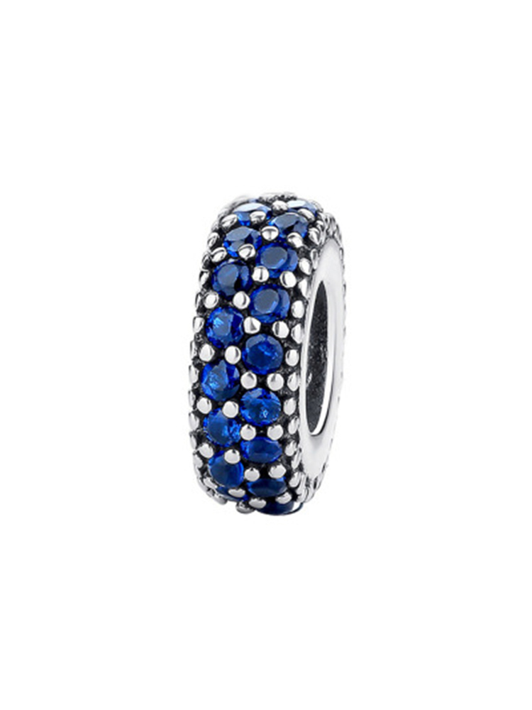 Blue Starry Sky Series Alloy Beads