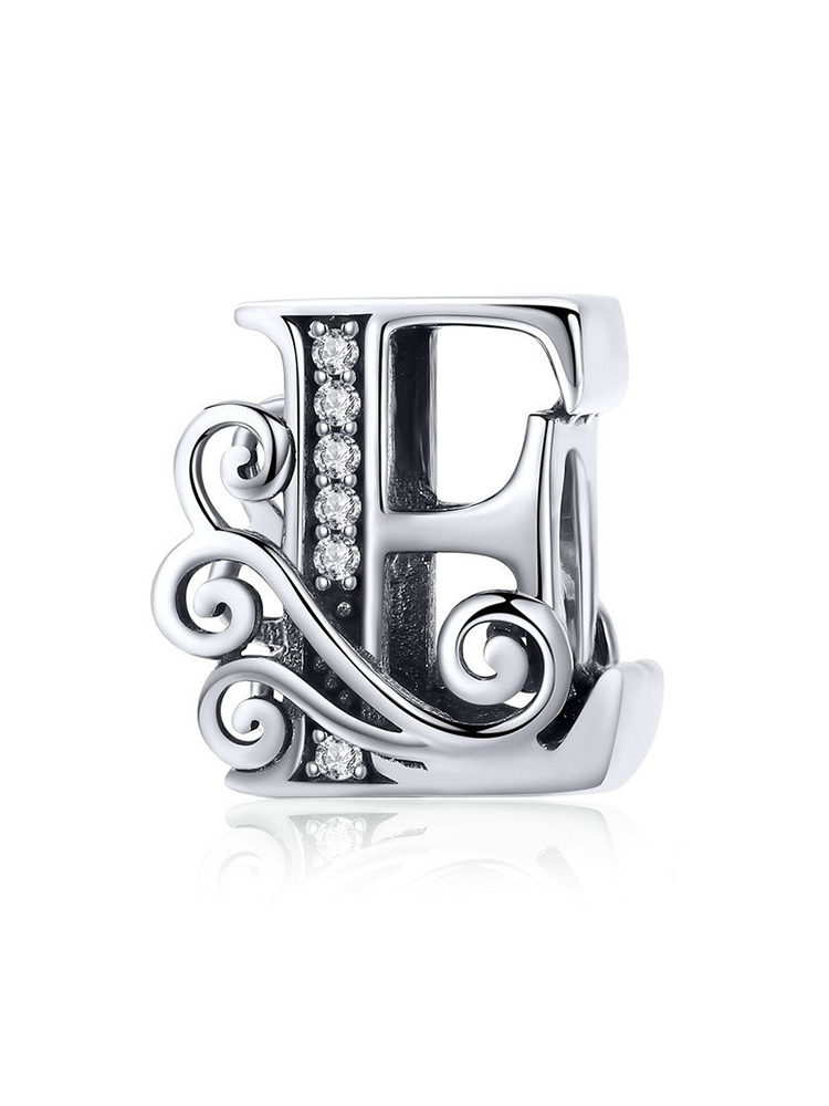 Monogram Letters 925 Sterling Silver Beads - Tatanband