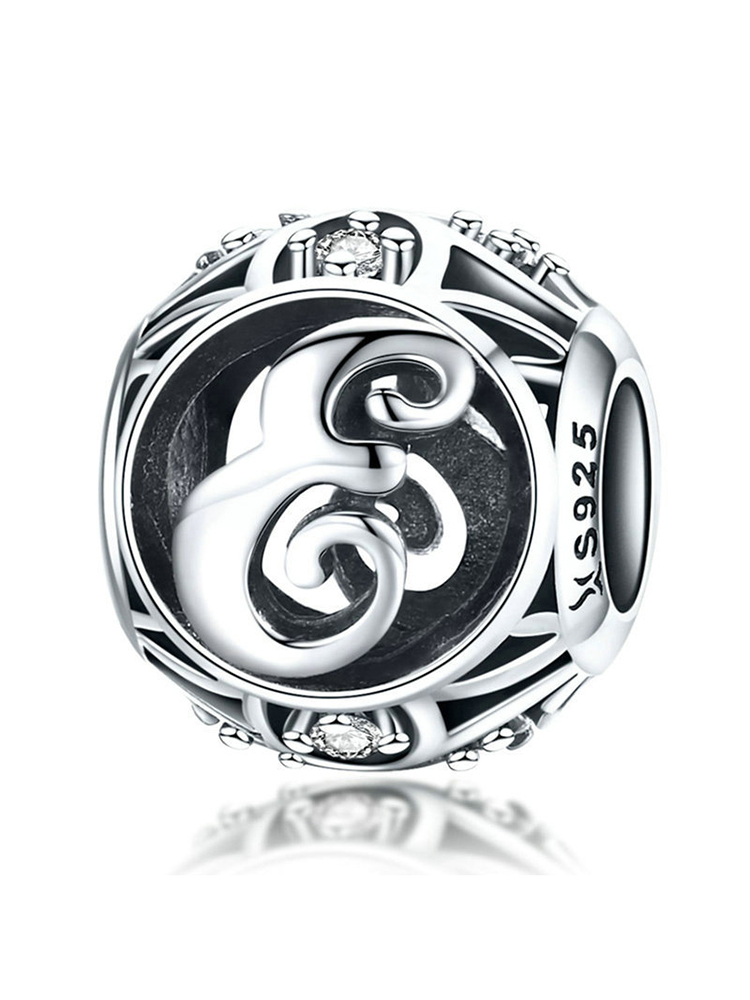 26 Letters 925 Sterling Silver Beads - Tatanband