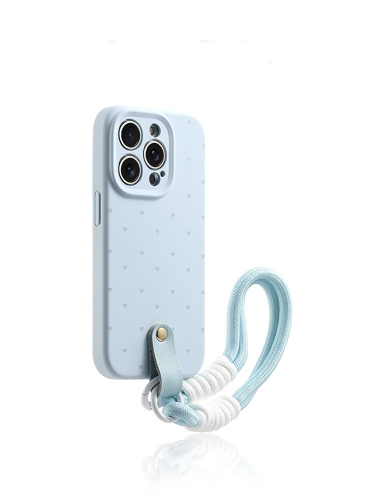 Love Candy Color Wrist Strap Case